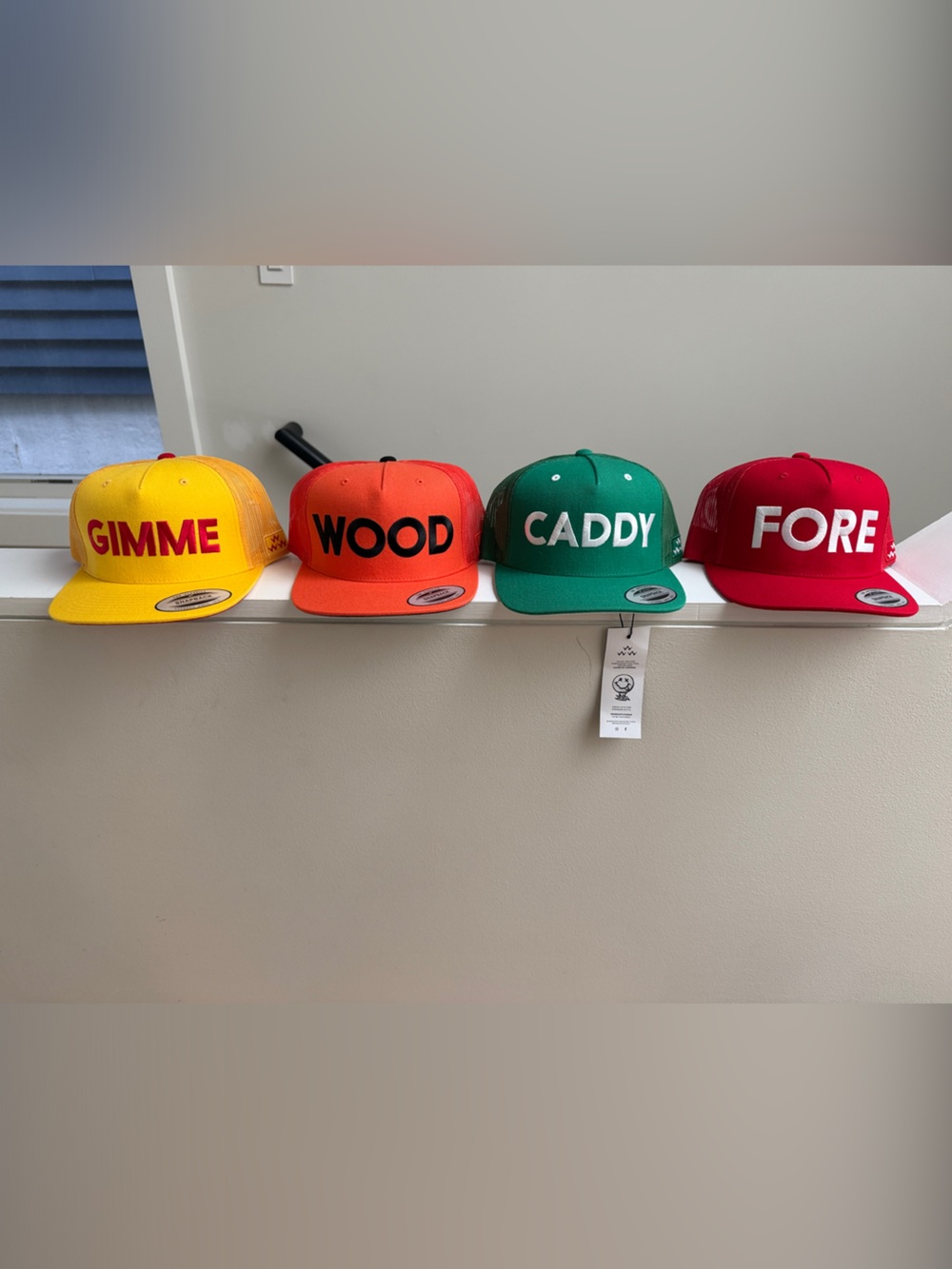 Lot of Birds of Condor hats.  $25 each.  Unworn with tags.